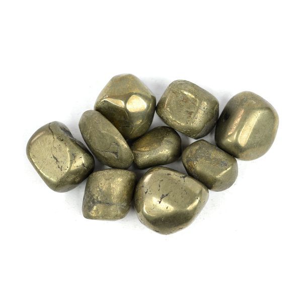 Pyrite Tumbles (AAA Quality)