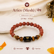 Aries (मेष राशि) Zodiac Bracelet
