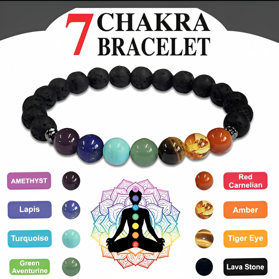 Certified 7 Chakra Healing Bracelet (BUY 1 GET 1 FREE)