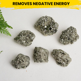 Certified Nature Pyrite Cluster (Money Attraction Stone)