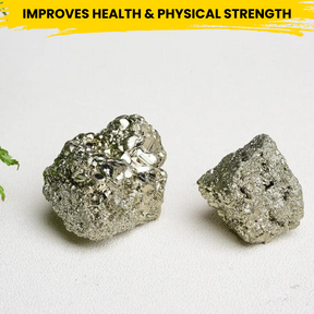 Certified Nature Pyrite Cluster (Money Attraction Stone)