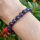 Natural Amethyst Bracelet