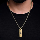 Gold Plated Om Pendant