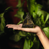 Pyrite Money Magnet Pyramid