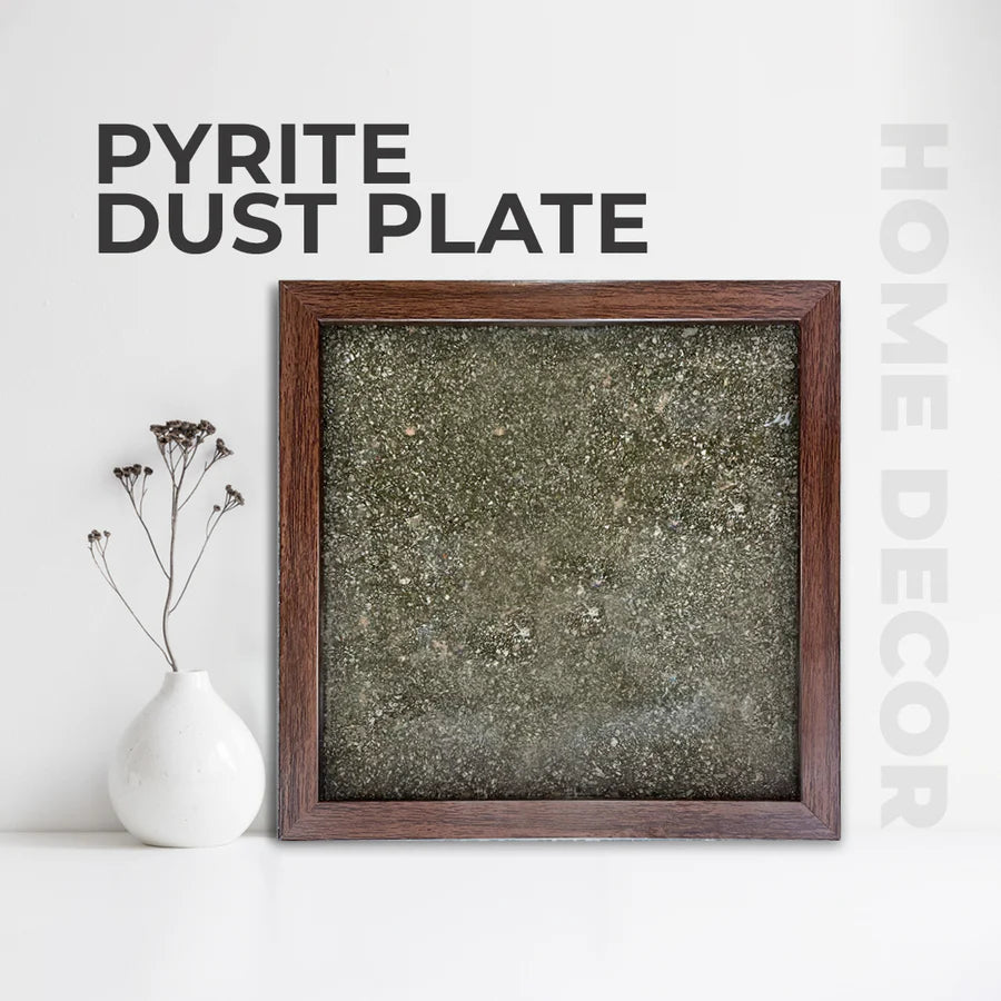 Pyrite Dust Plate ( Money Magnet )