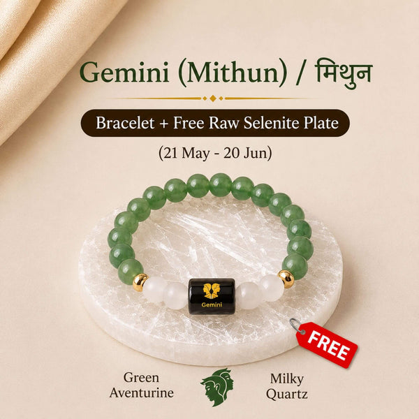 Gemini (मिथुन राशि) Zodiac Bracelet
