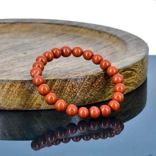 Red Jasper Bracelet (AAA Quality) - Urja Ghar