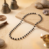 Silver Plated  Karungali Mala