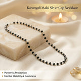Silver Plated  Karungali Mala