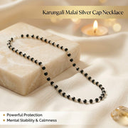 Silver Plated  Karungali Mala