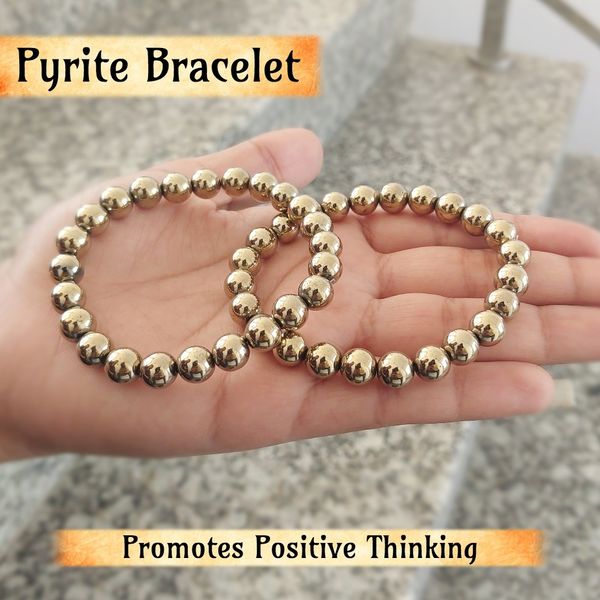 Stone Grey Pyrite Cluster Raw Bracelets, For Jewelry, 15 G at Rs 180/piece  in Khambhat