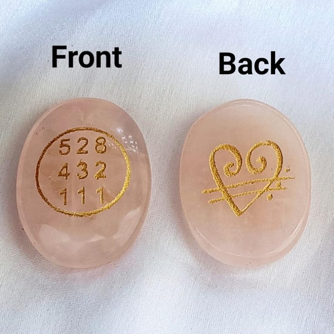 Rose Quartz Zibu Coin