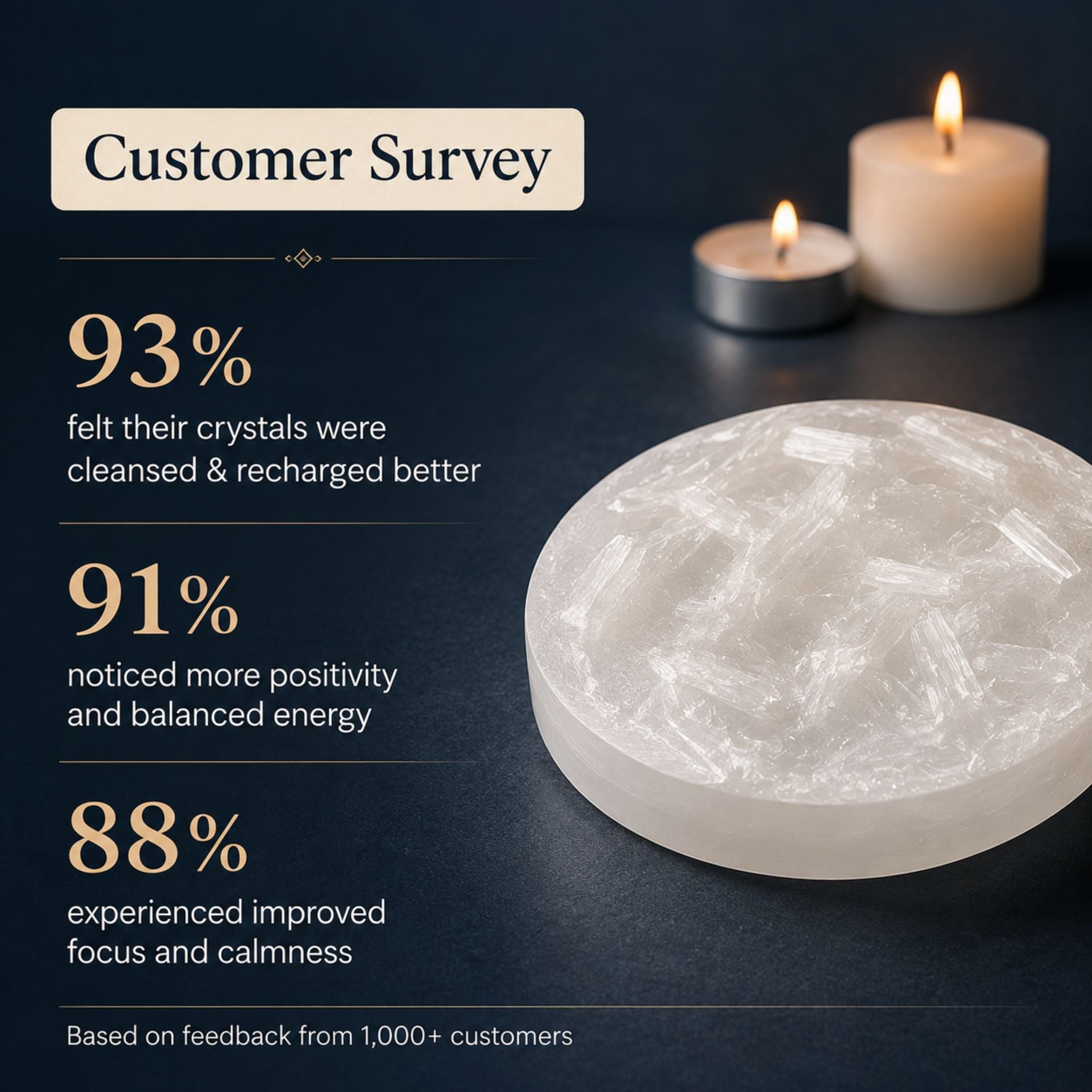 Raw Selenite Plate