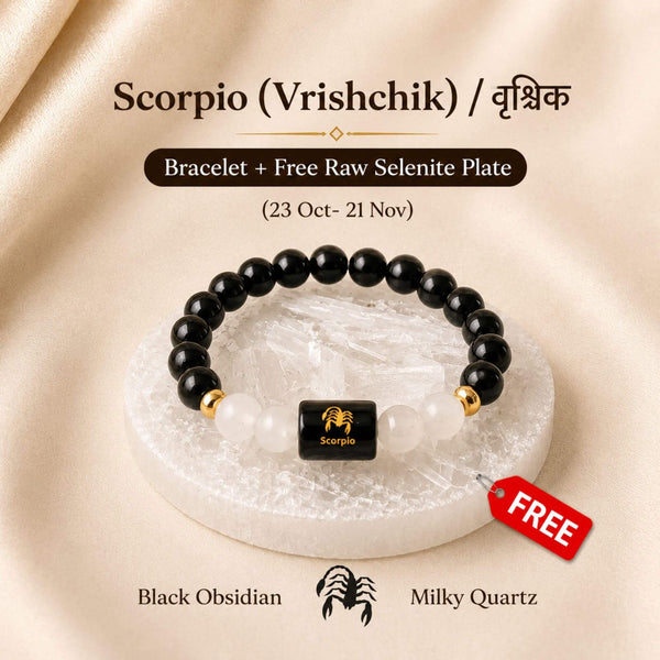 Scorpio (वृश्चिक राशि) Zodiac Bracelet