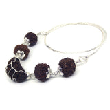 1 Face with 5 , 6, 7 ,8 Mukhi Rudraksha Kavach in Silver