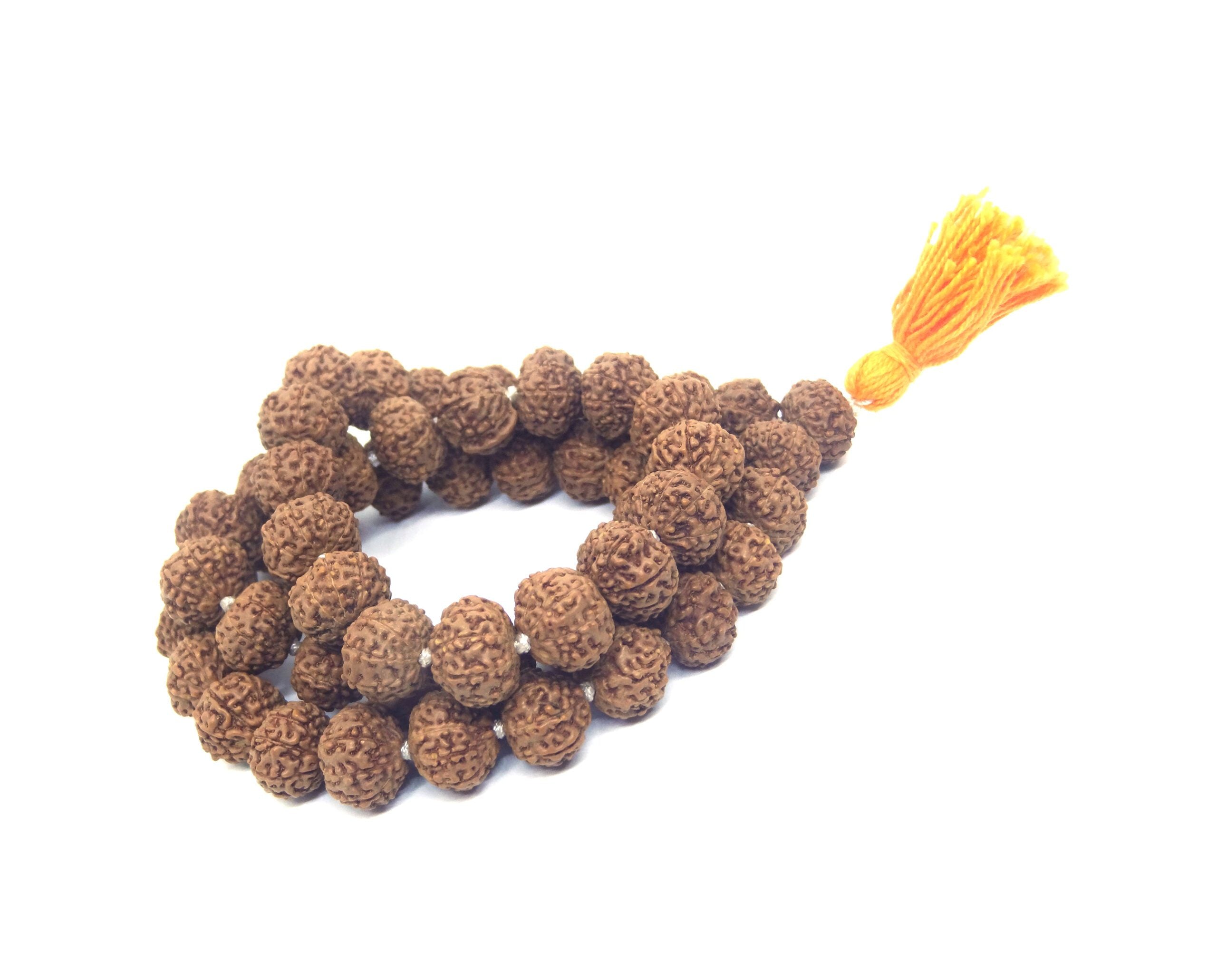 9 Mukhi Mala / Kantha Beads Lab Certified