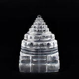 Sphatik Shree Yantra of Natural Quartz meru Shree Yantra (50 Gram)