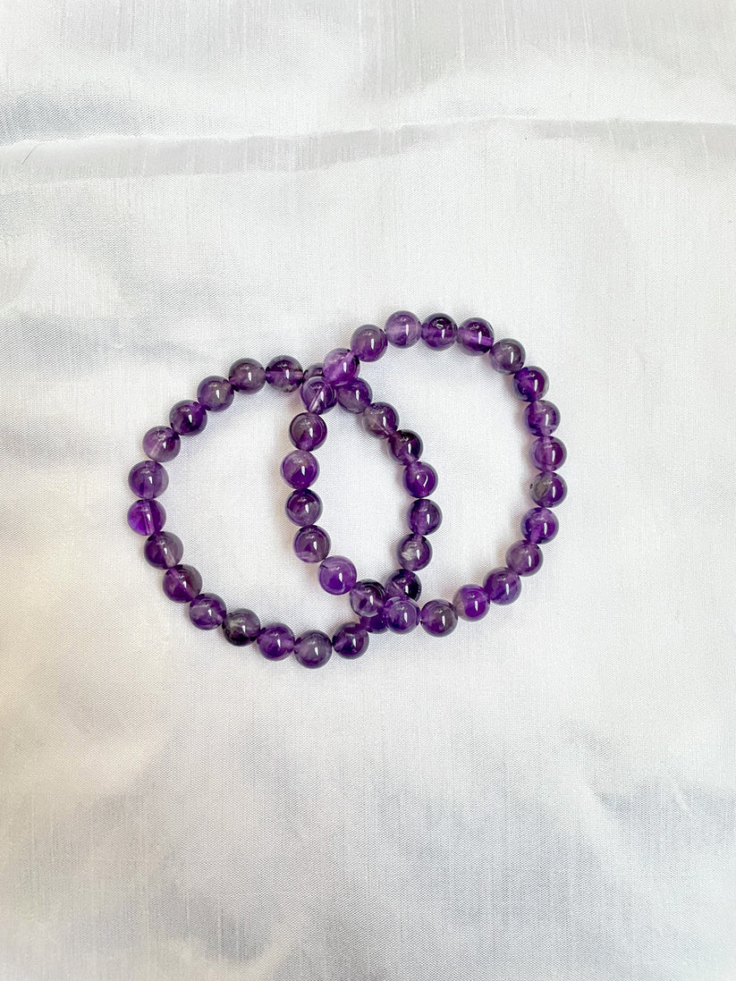 Natural Amethyst Bracelet