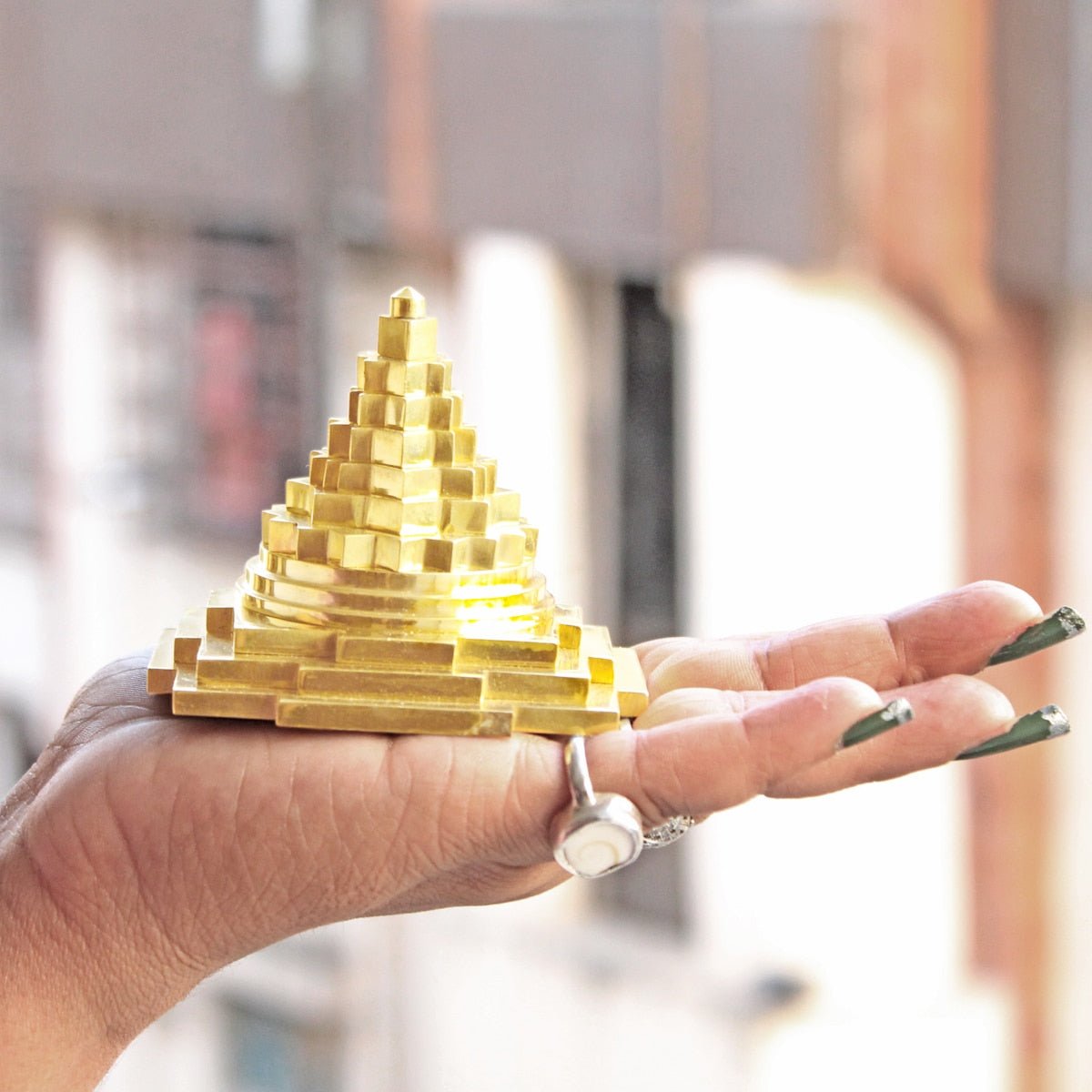 Shree Yantra (Brass) - Urja Ghar