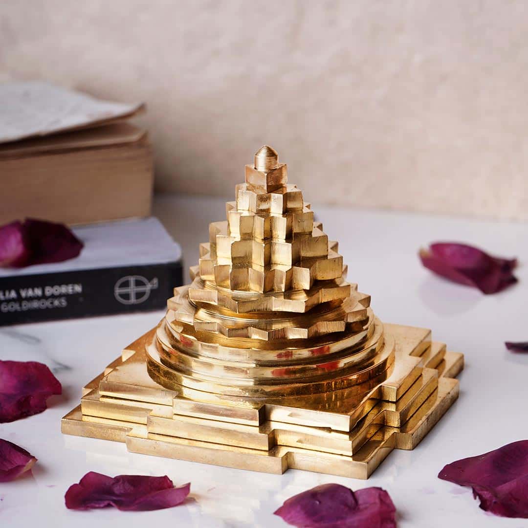 Shree Yantra (Brass) - Urja Ghar