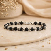 Silver Plated Karungali Bracelet For Women