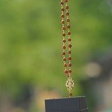 OM Shiva Trishool Rudraksha Necklace