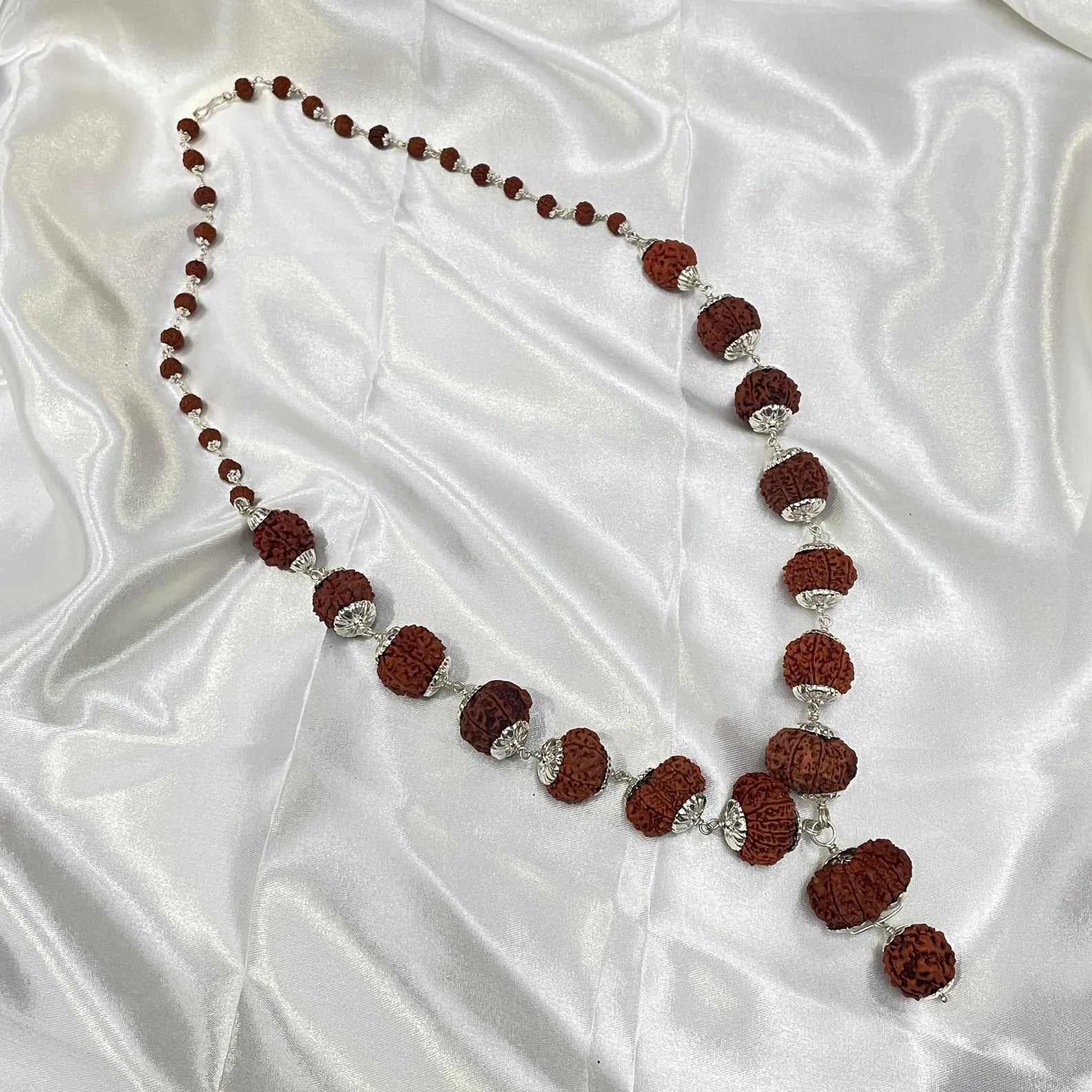 Siddha Mala 1-14 Mukhi Rudraksha Beads, Collector Rudraksha - Urja Ghar