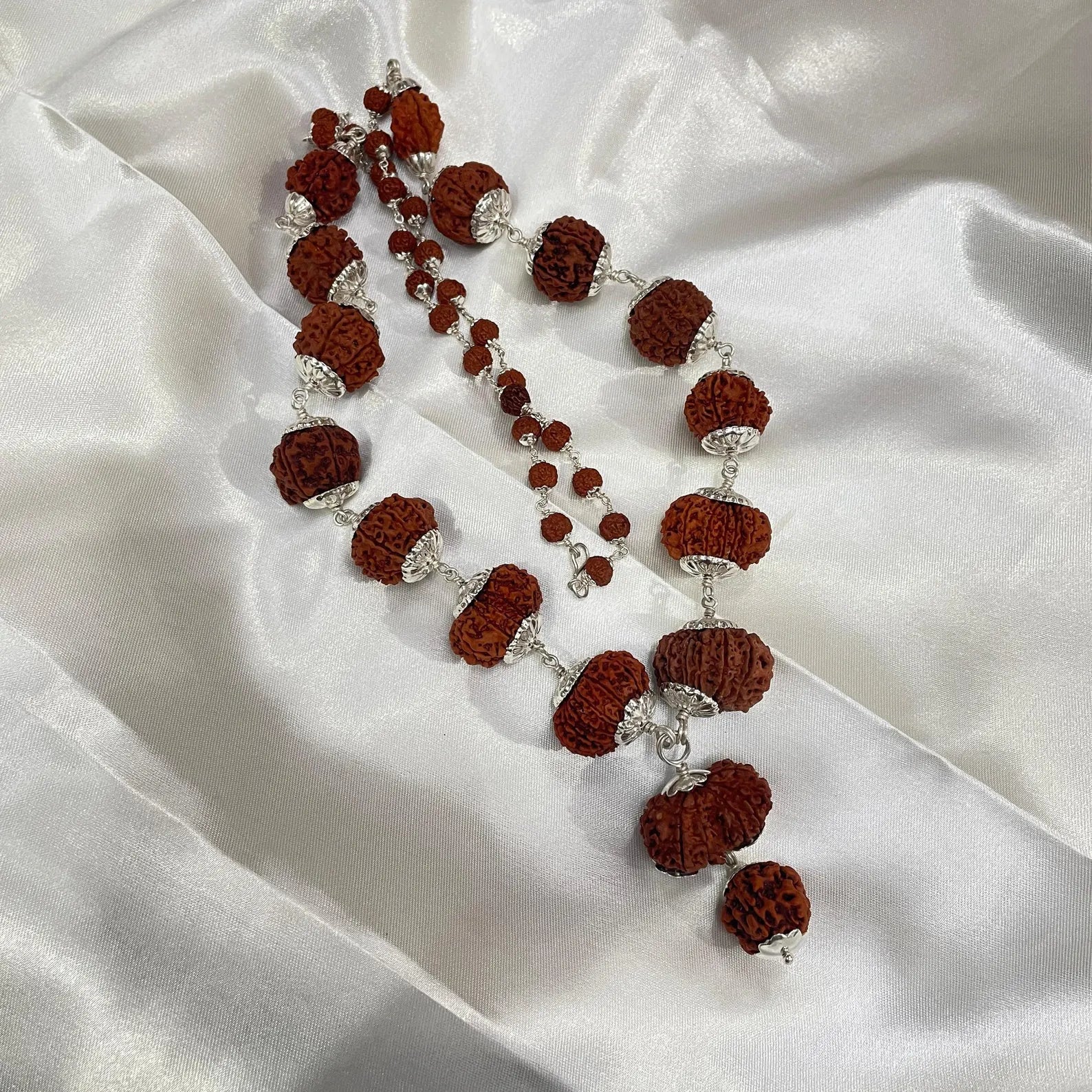 Siddha Mala 1-14 Mukhi Rudraksha Beads, Collector Rudraksha - Urja Ghar
