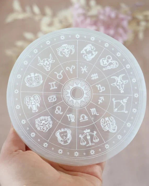 Selenite Crystal Recharging Plate - Urja Ghar