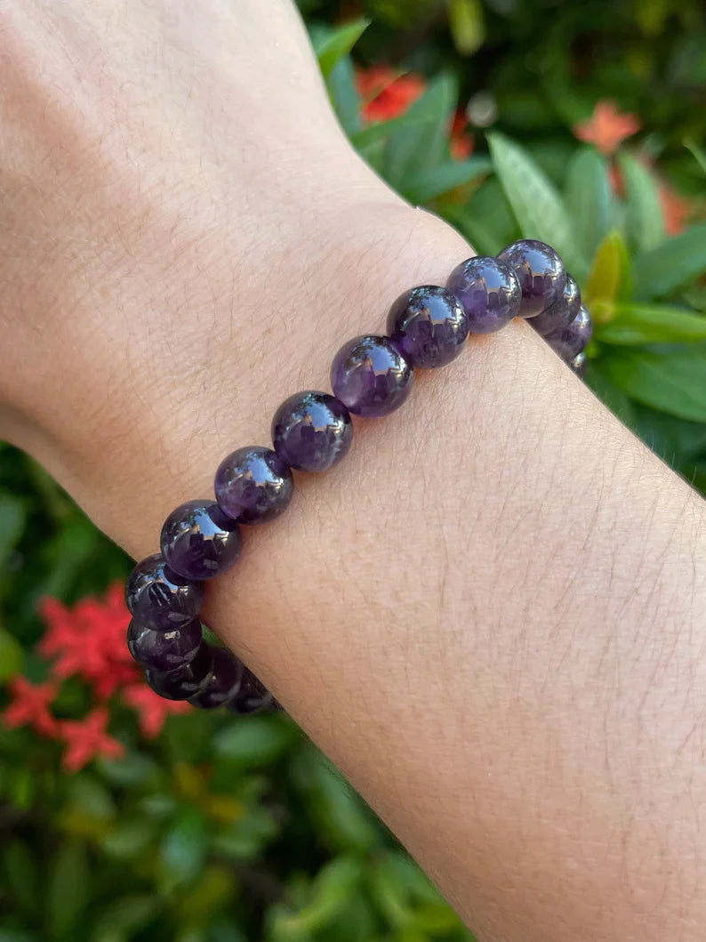 Natural Amethyst Bracelet