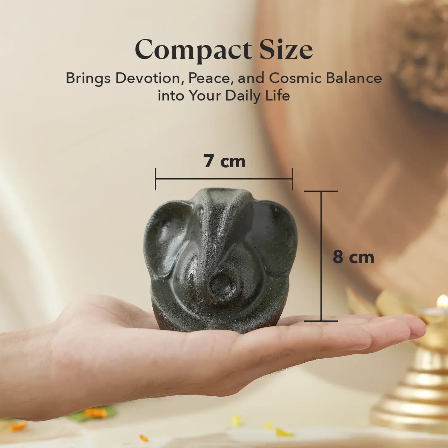 Pyrite Ganesha Ji Murti - Urja Ghar