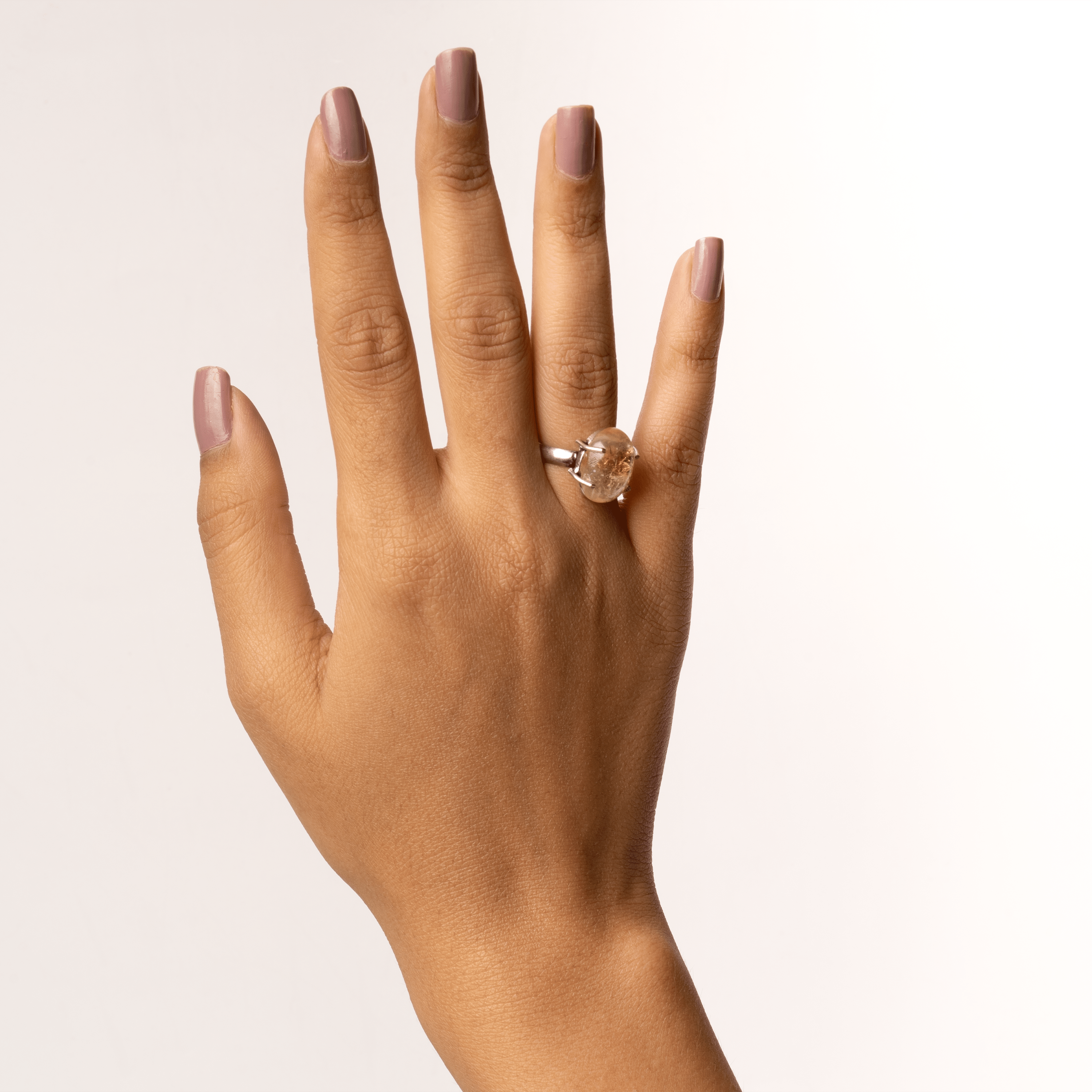 Citrine Adjustable Ring - Urja Ghar