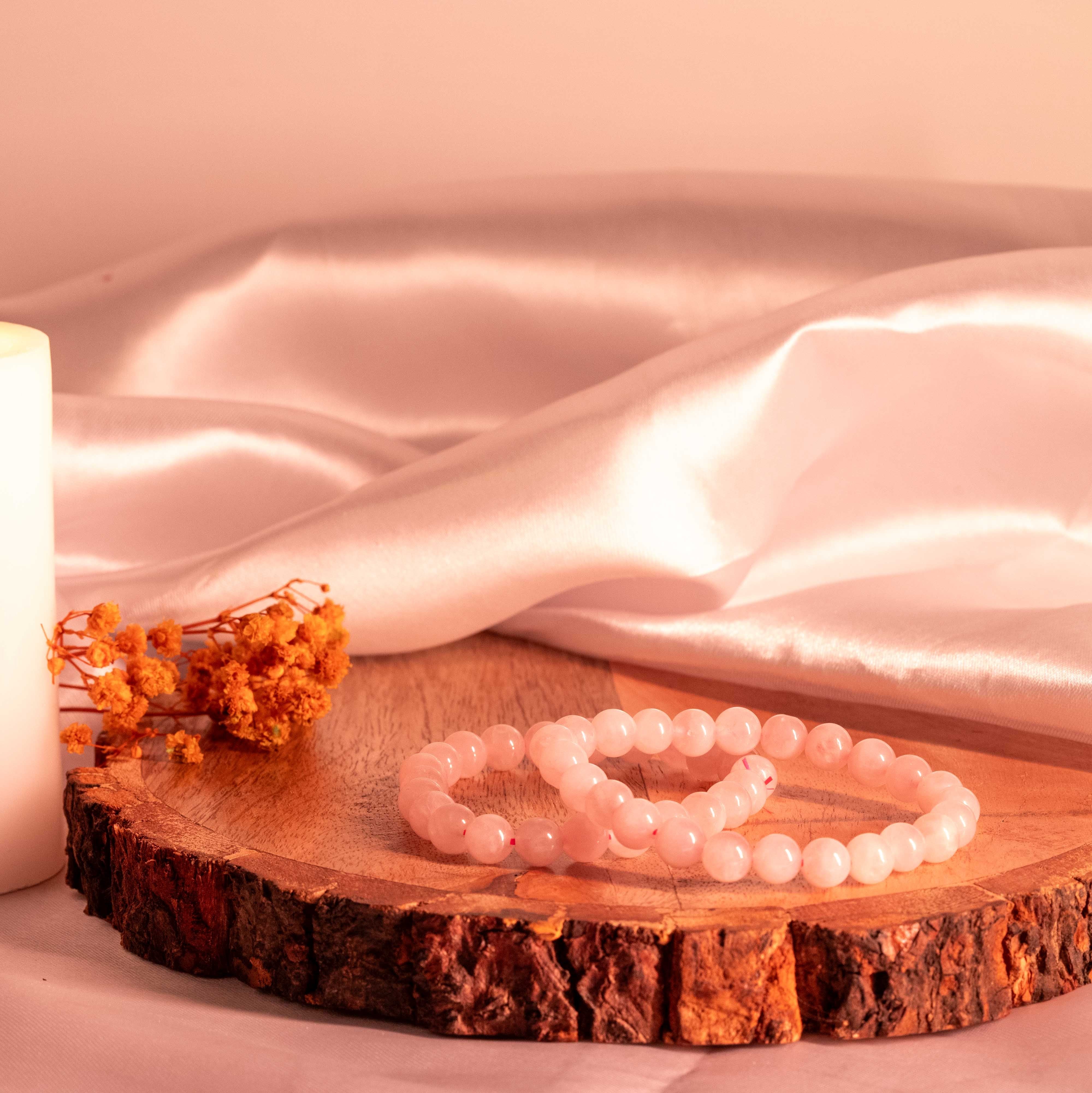 Rose Quartz Bracelet - Urja Ghar