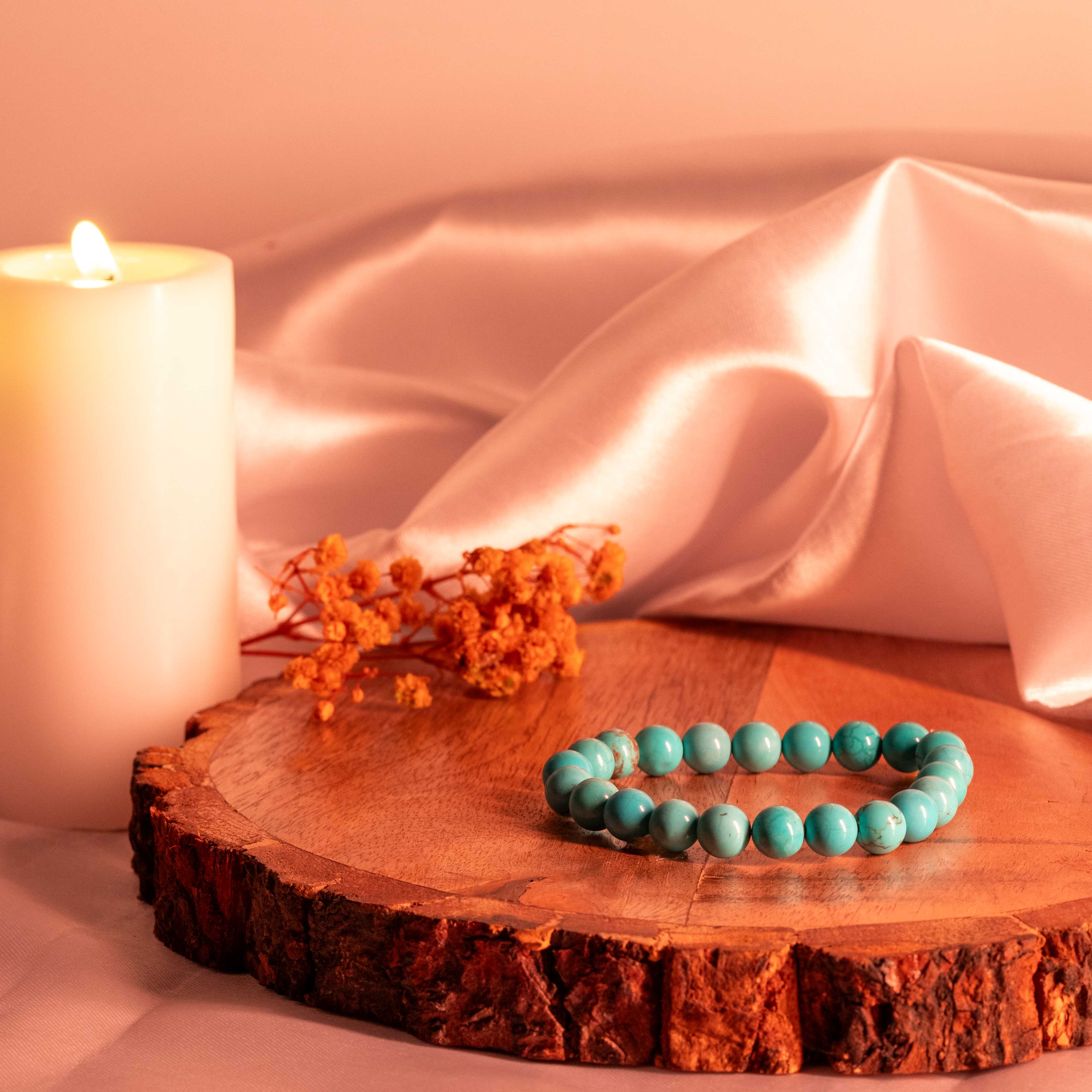 Turquoise Bracelet (Iranian Firoza) - Urja Ghar